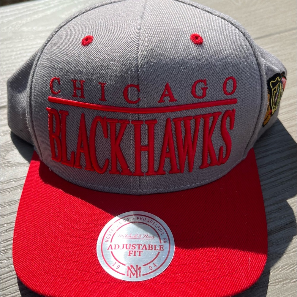 Baseball hat- Blackhawks Ice Hockey team hat